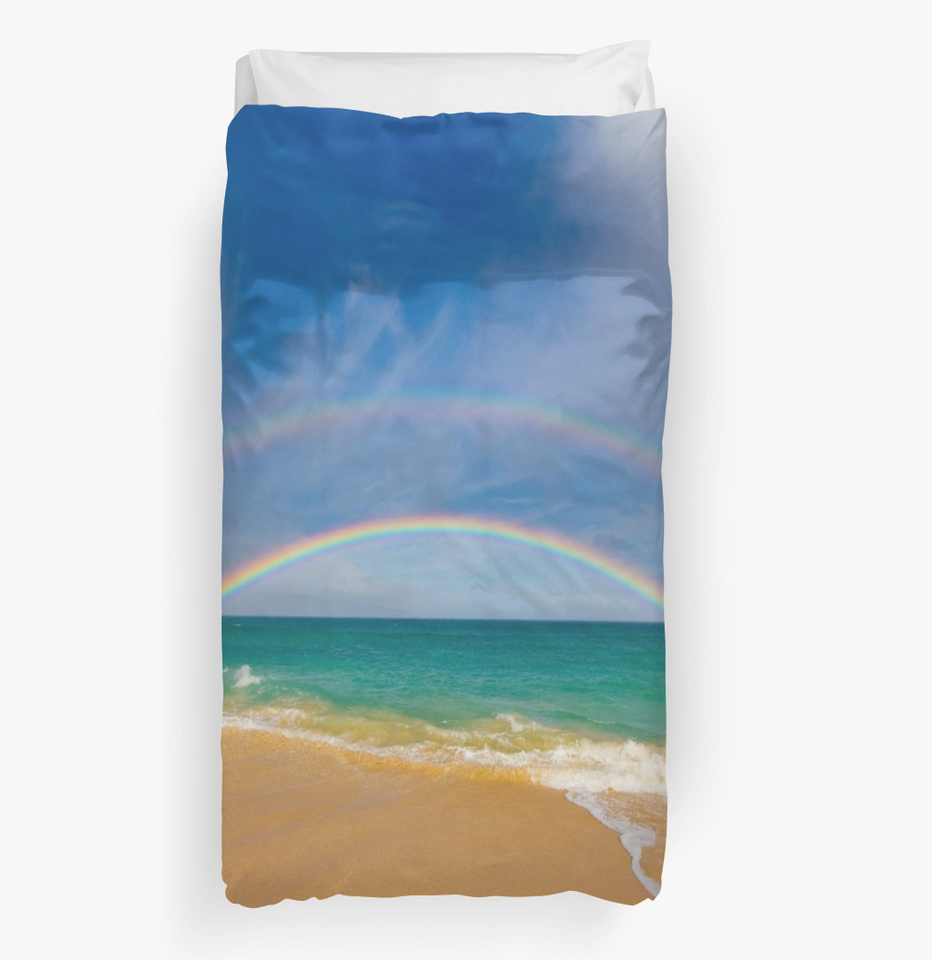 Double Rainbow Duvet