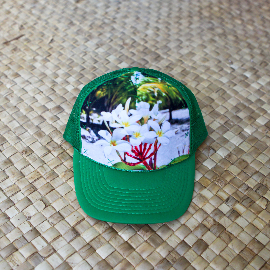 Tahitian Beach Plumeria Hat