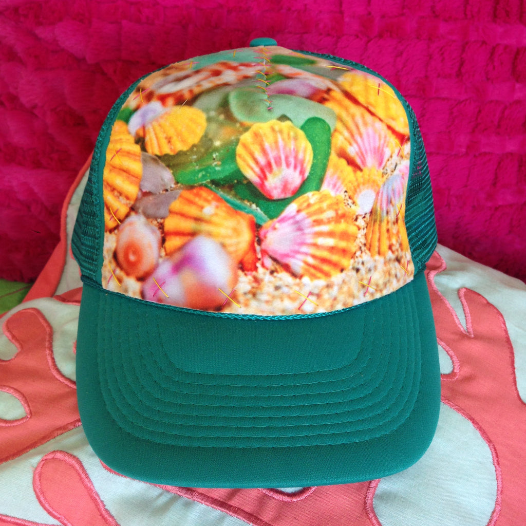Sunrise Shells & Seaglass Hat