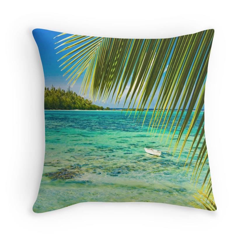Moorea Lagoon Pillow