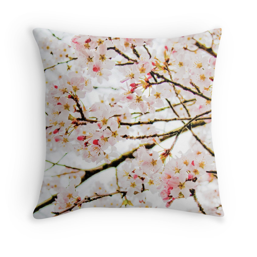 Cherry Blossoms Pillow