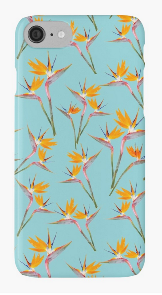 Bird of Paradise in the Sky iPhone Case