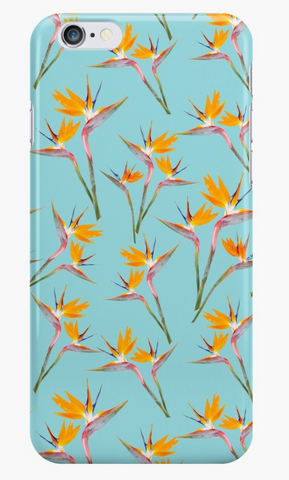 Bird of Paradise in the Sky iPhone Case