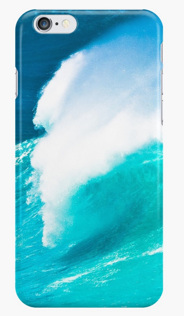Ho'okipa's Aqua Surf iPhone Case