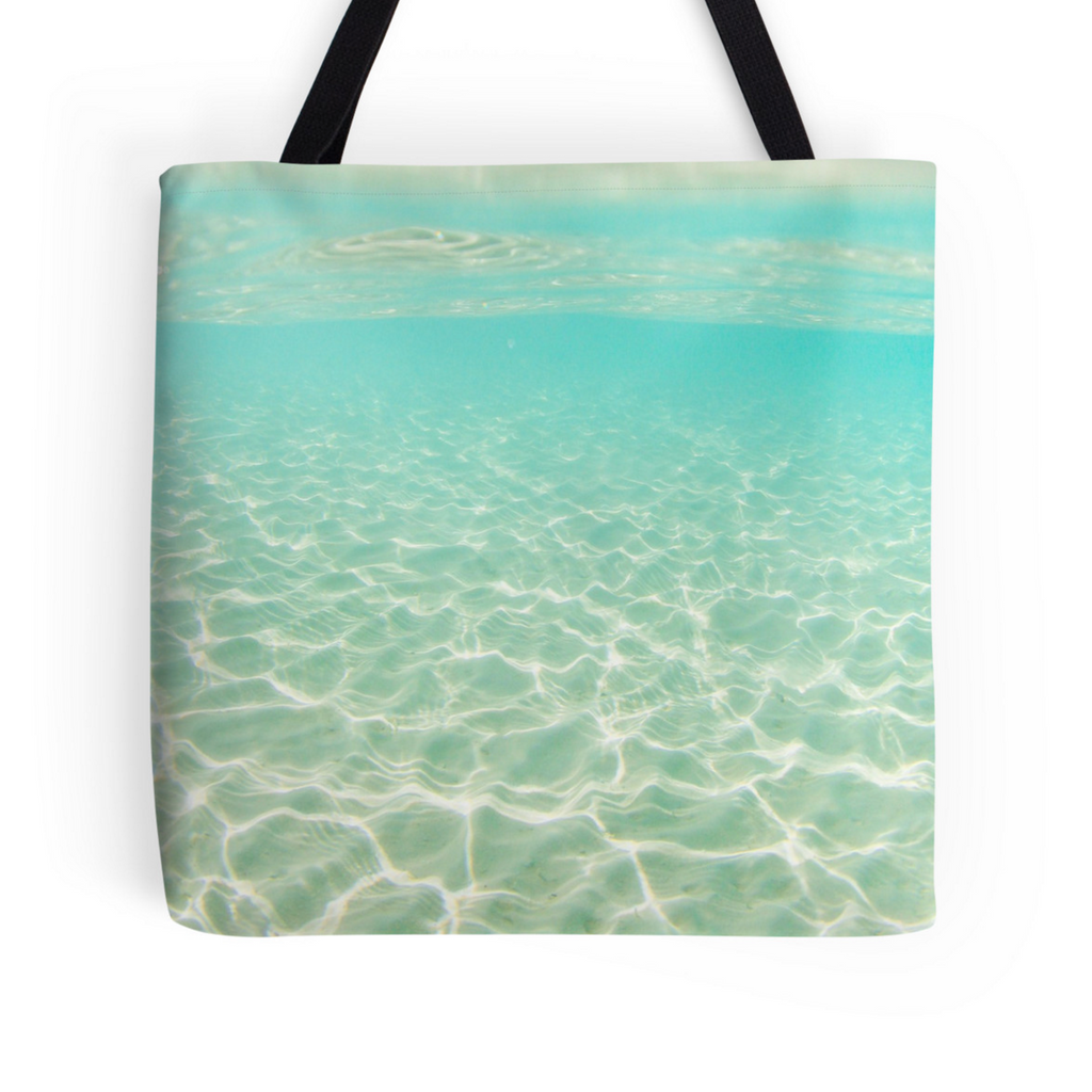 Underwater in Bora Bora Tote Bag