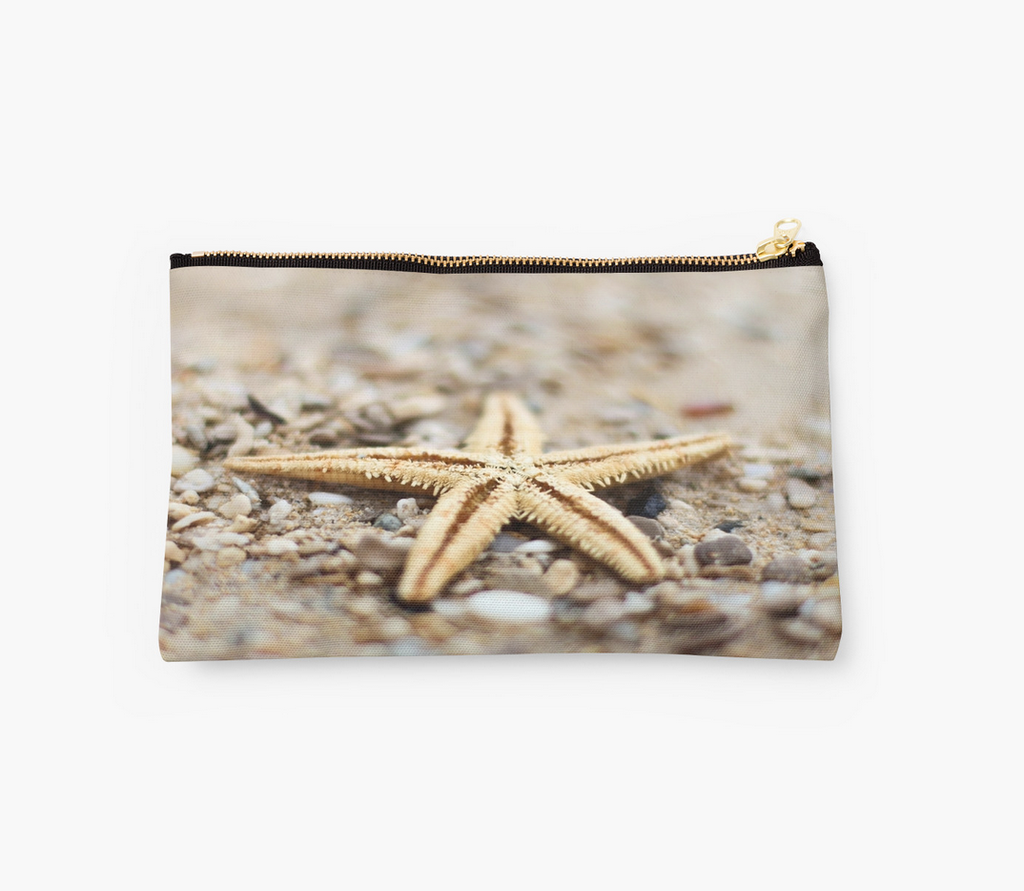 Starfish in the Sand Clutch