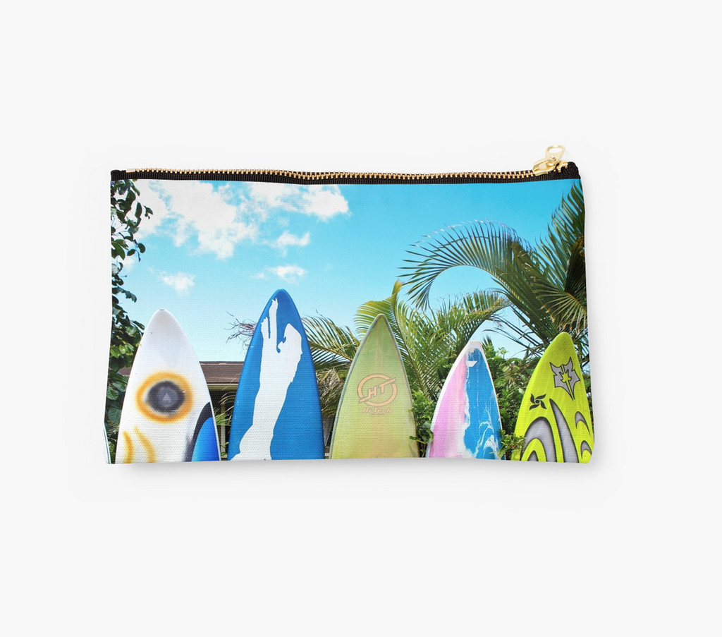 Fun Surf Fence Clutch