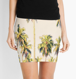Vintage Tahitian Palms Skirt