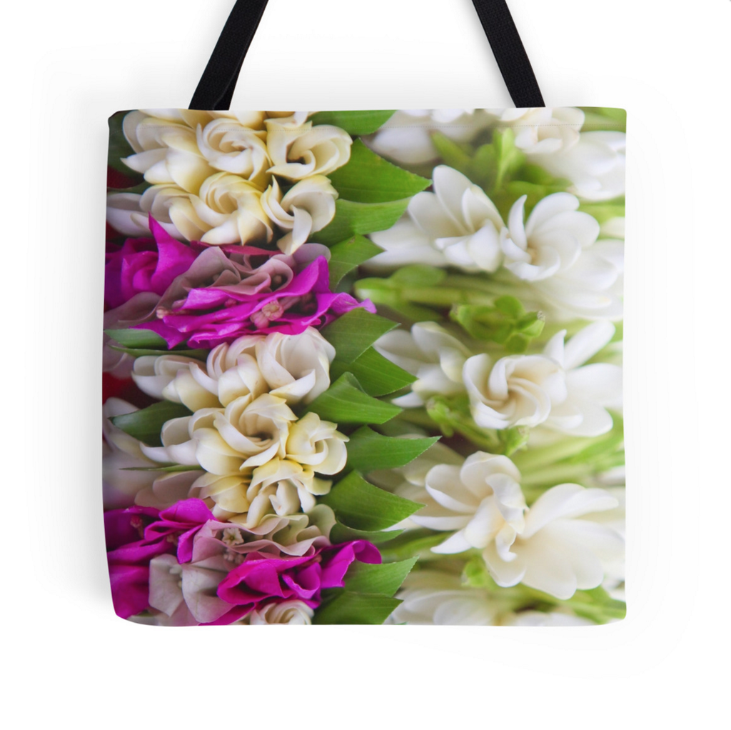 Tiare Tahiti Lei Tote Bag