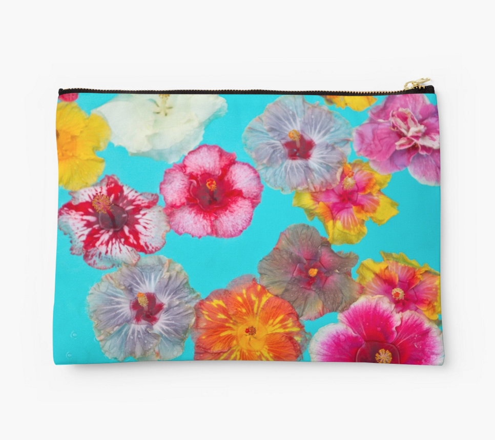 Hibiscus Pool Party Clutch