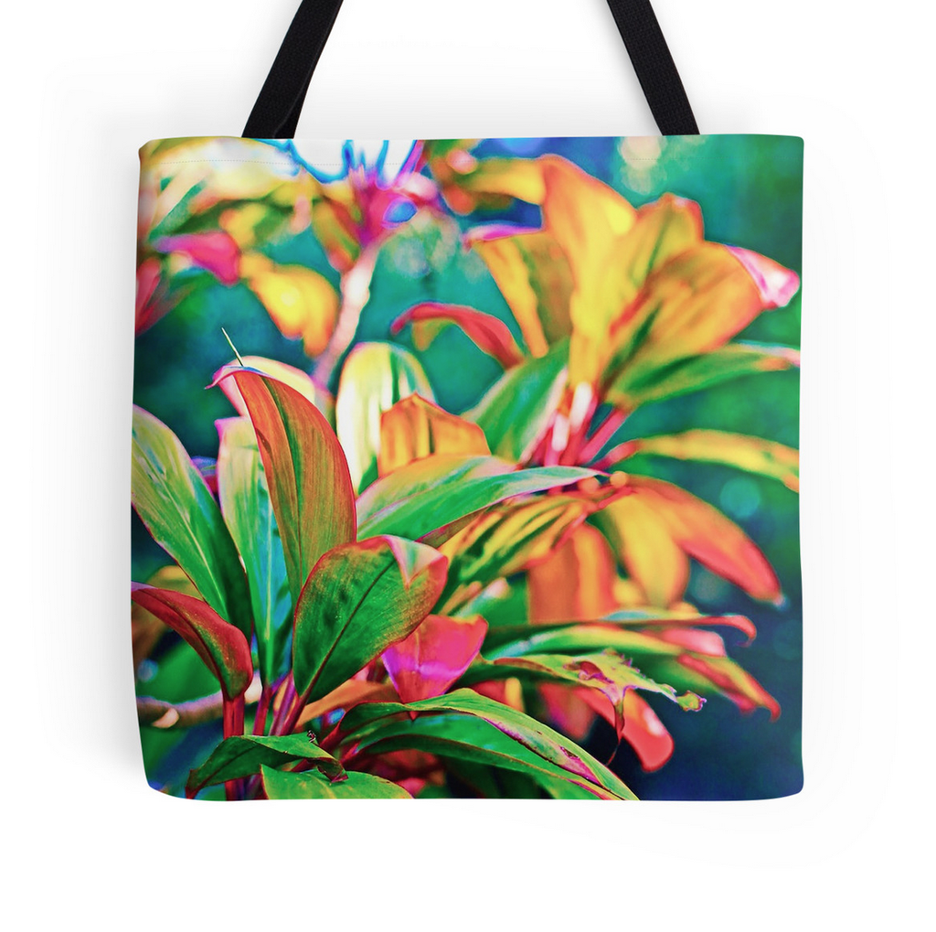 Twin Falls Tea Leaf Tote Bag