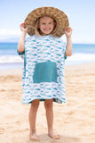 Tahiti Reef Sharks Poncho