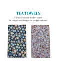 Puka Shells & Tahitian Pearls Tea Towel