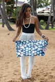 Puka Shells & Tahitian Pearls Tea Towel