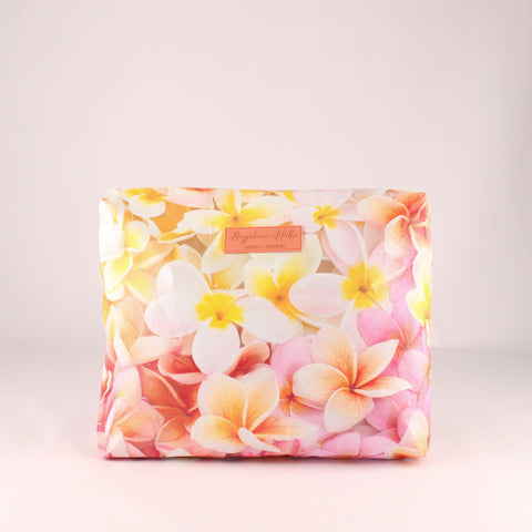 Pretty Plumeria Pouch