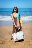 White Coral Tote