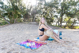 Rainbow Leis & Pretty Plumerias Towel