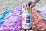 Rainbow Leis & Pretty Plumerias Towel