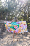 Hibiscus Pool Party & Sunrise Shells Towel