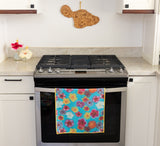 Plumeria & Hibiscus Tea Towel