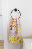 Plumeria & Rainbow Lei Tea Towel