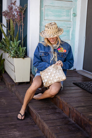Lauhala Pouch