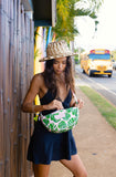 Monstera Crossover Bag