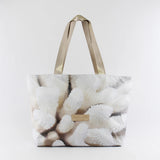 White Coral Tote
