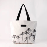 Black & White Palms Pouch