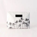 Black & White Palms Pouch