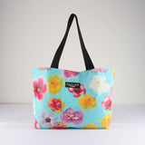 Hibiscus & Shells Reversible Bag