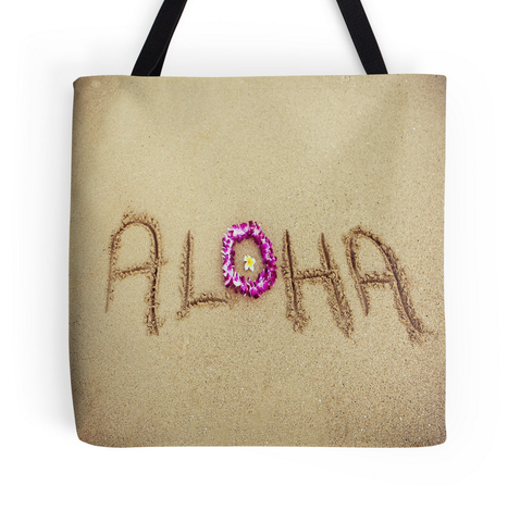 Aloha Sand Lei Tote Bag