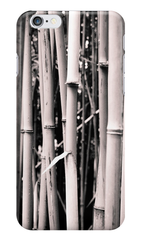Bamboo in Black & White iPhone Case