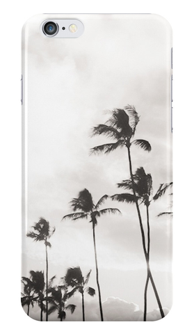 Palms in Black & White iPhone Case