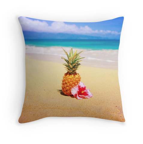 Baldwin Beach Pineapple Pillow