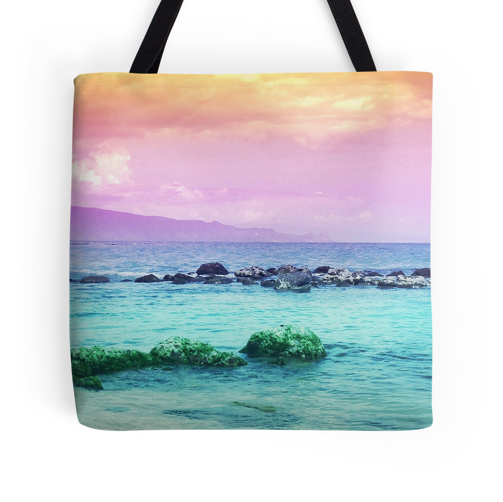 Baldwin Beach Sunset Tote Bag