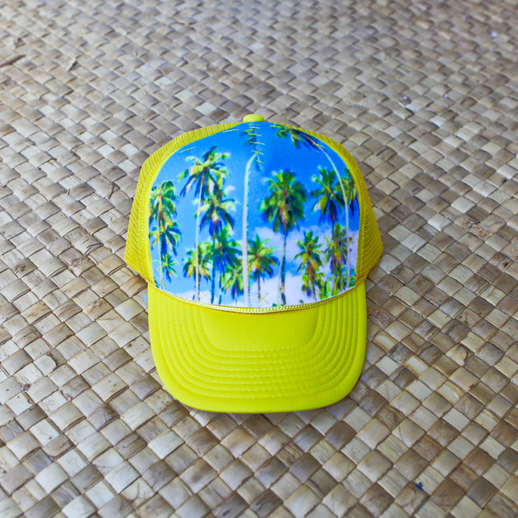 Tahiti Palm Trees Hat