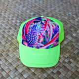 Purple Hawaiian Pineapple Hat