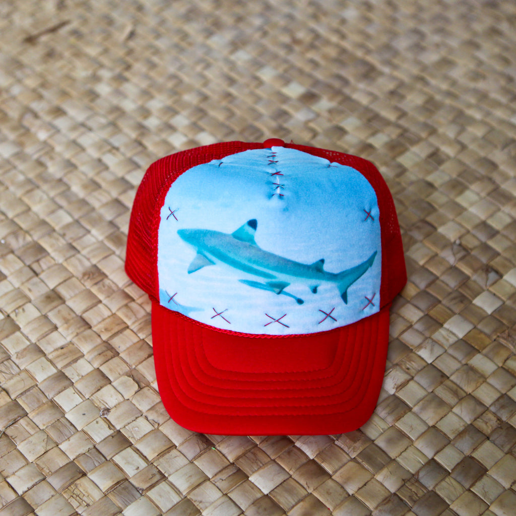 Tahitian Shark Hat