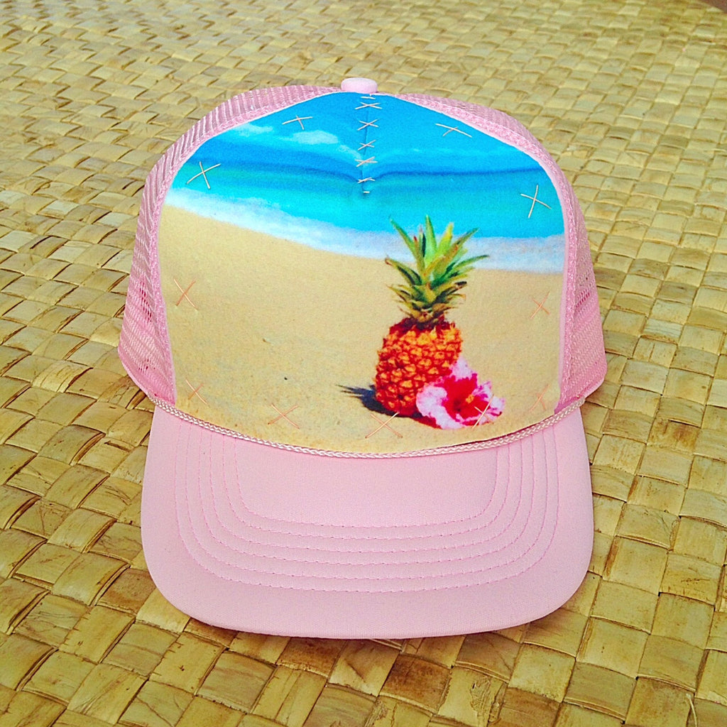 Paradise Pineapple Beach Hat