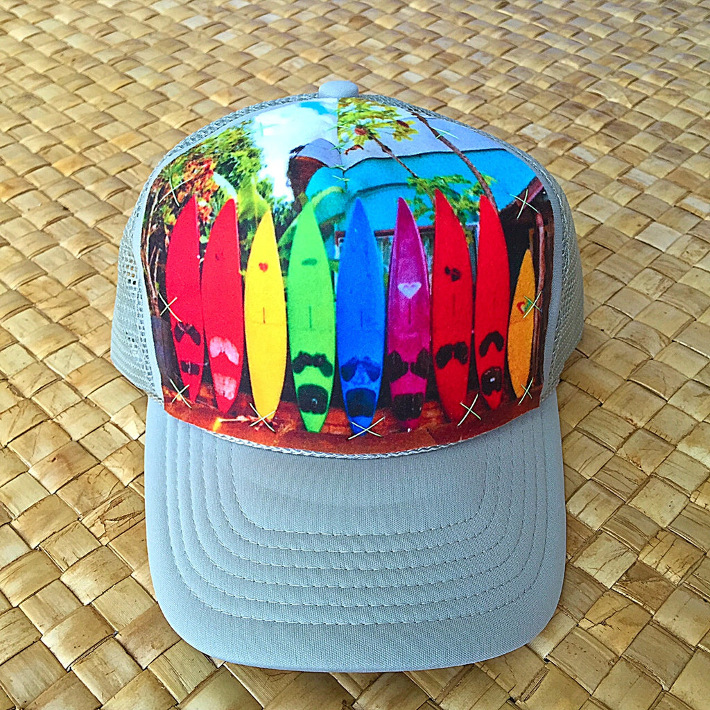Child Paia Rainbow Roxy Surf Fence Hat