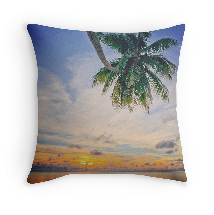 Moorea Sunset Pillow