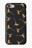 Midnight Bird of Paradise iPhone Case