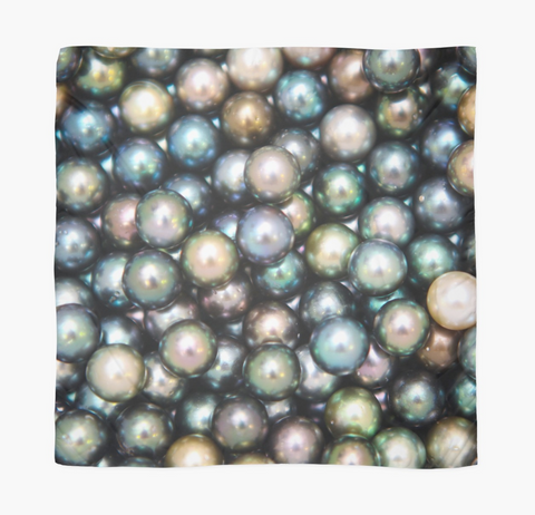 Tahitian Black Pearls Sarong