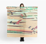 Retro Surf Fins Sarong