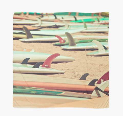 Retro Surf Fins Sarong