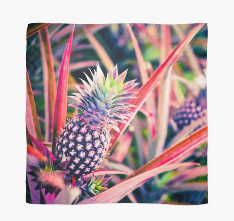 Purple Pineapple Sarong