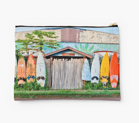 Paia Rainbow Surf Fence  Clutch