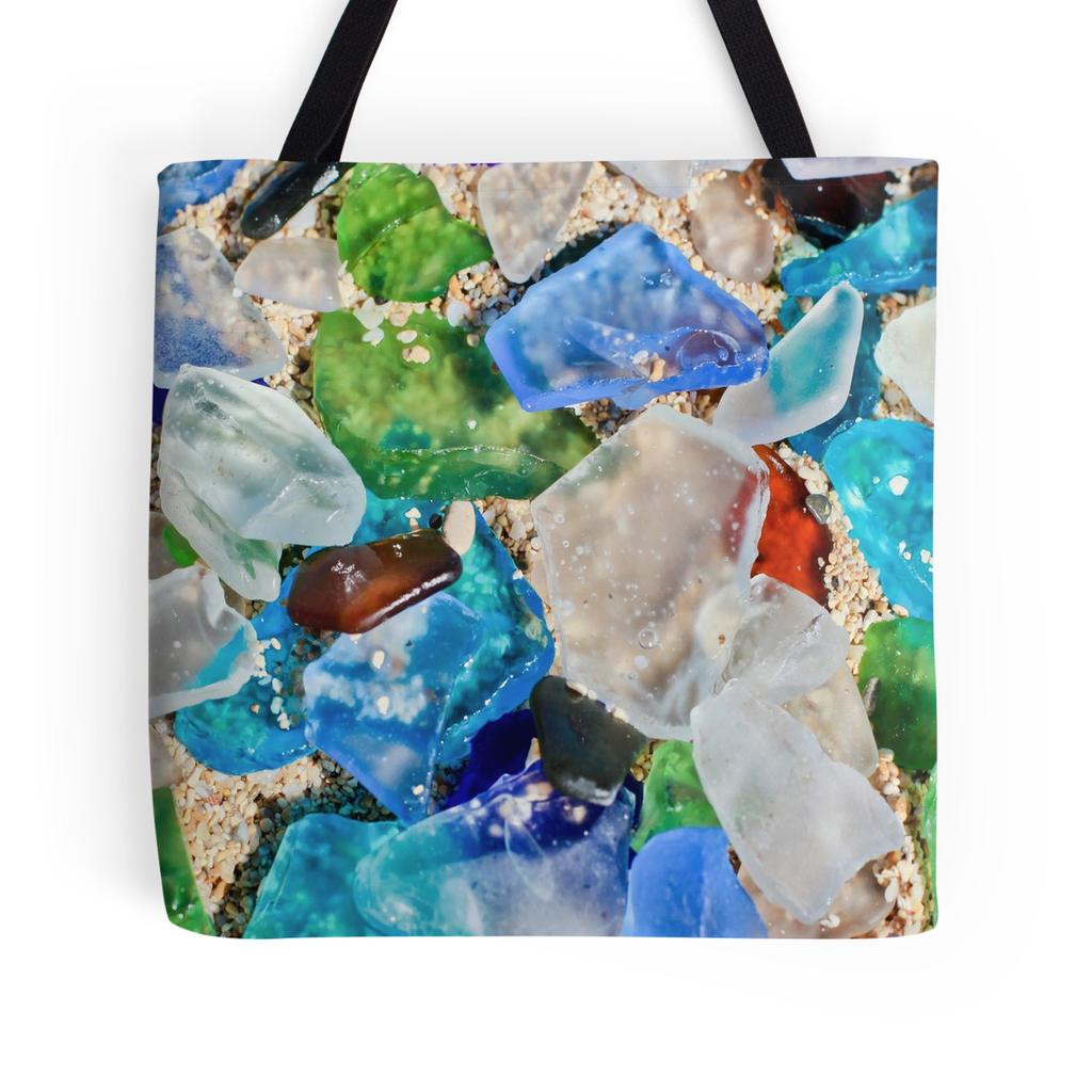 Sea Glass Tote Bag