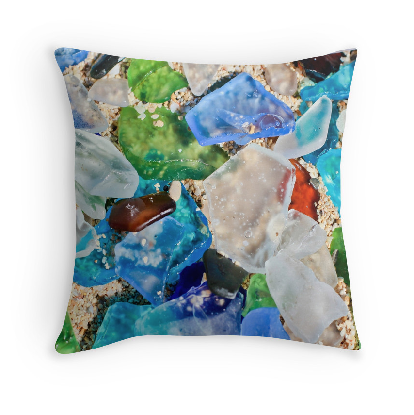 Sea Glass Pillow